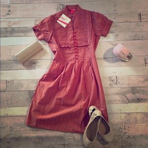 NWT - Dear AB Dress - Sz 4 -Super Cute Retro style